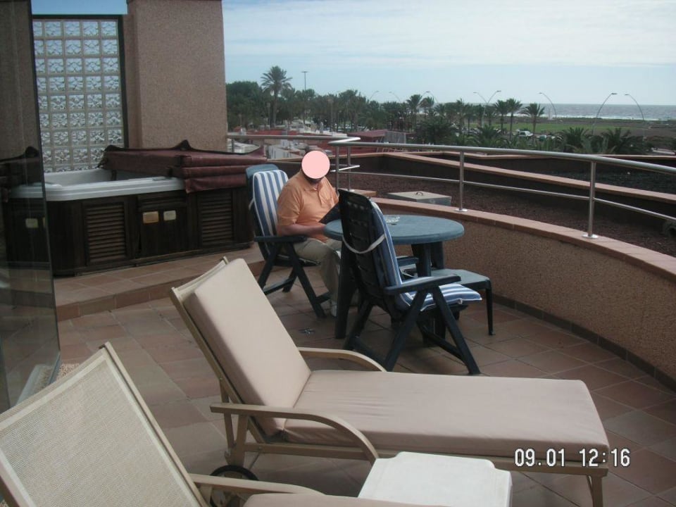 Die Terrasse MUR Hotel Faro Jandia & Spa Fuerteventura
