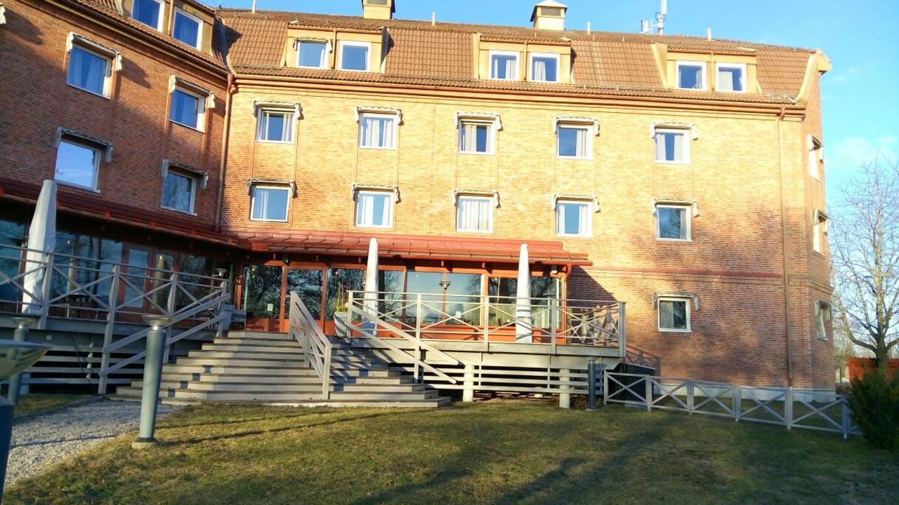 Hinteransicht Clarion Collection Hotel Kompaniet