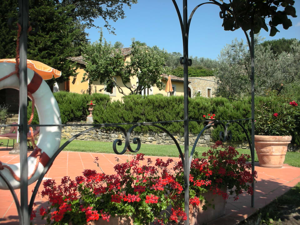 Gartenanlage Hotel Relais Il Falconiere