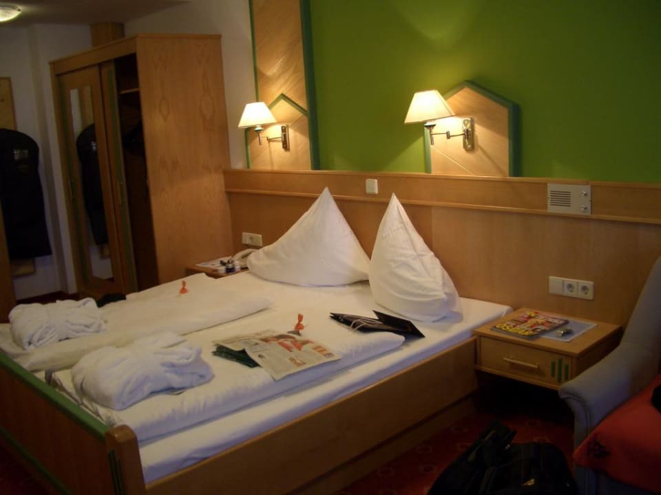 Gemütliches Wohnschlafzimmer Hotel Berghof