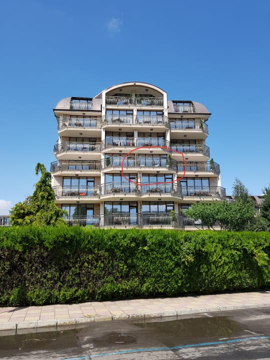 Außenansicht Hotel Baikal