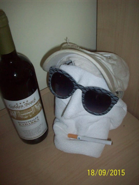 Handtuch-Motiv Park Hotel Golden Beach