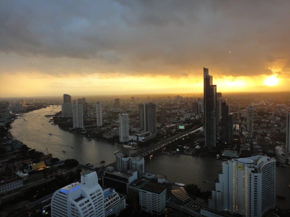 Ausblick vom Balkon Hotel Lebua At State Tower
