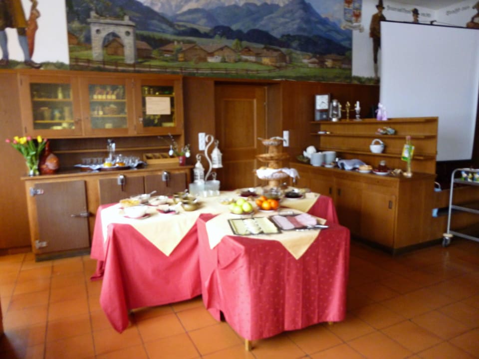 Frühstückszeit Frühstückspension Hüttwirt