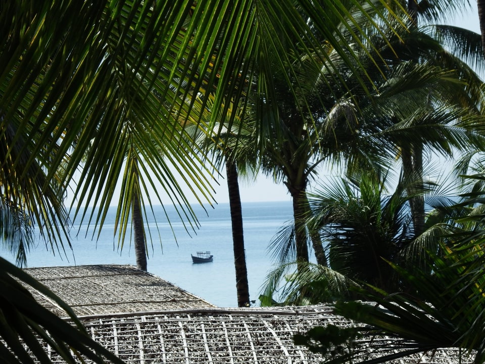 Blick vom Balkon Bayview - the beach resort