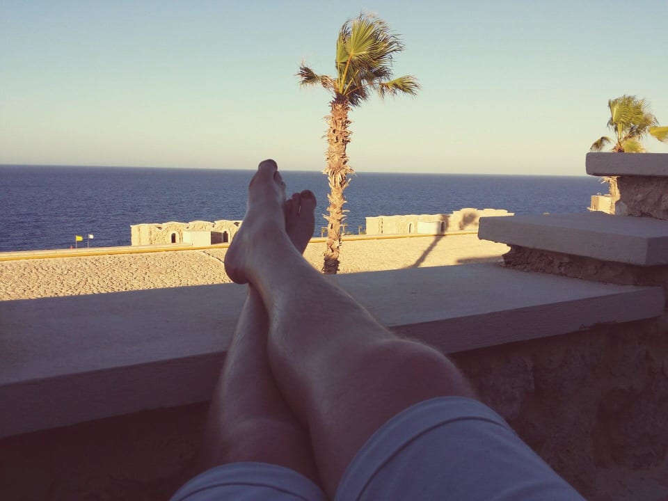 Aussicht vom eigenen Balkon Pickalbatros Citadel Resort