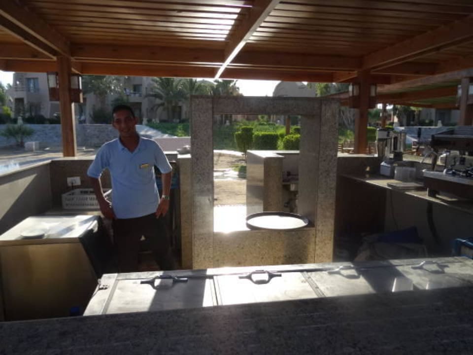 Die Getränke werden vorbereitet Shams Alam Beach Resort