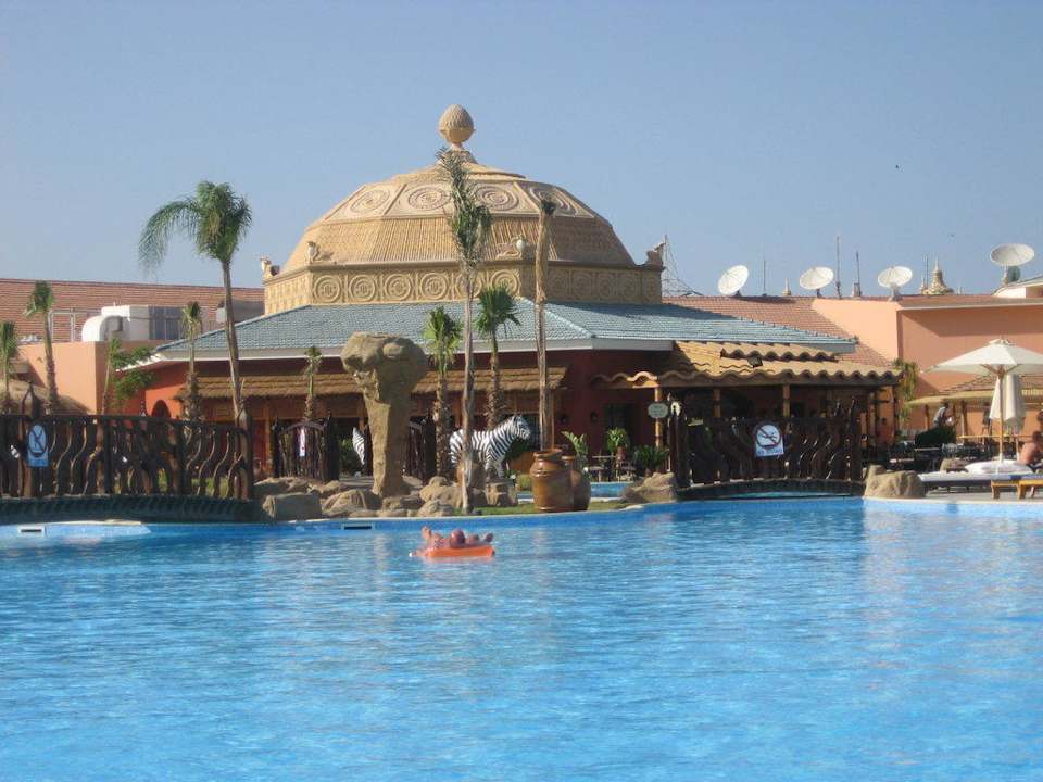 Hauptpool Pickalbatros Jungle Aqua Park Resort - Neverland Hurghada