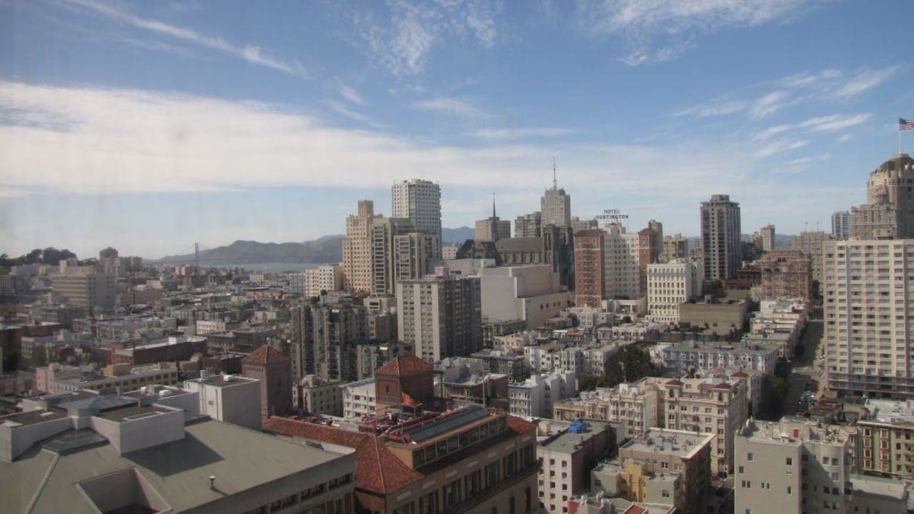 Ausblick von unserem Zimmer Hotel The Westin St. Francis