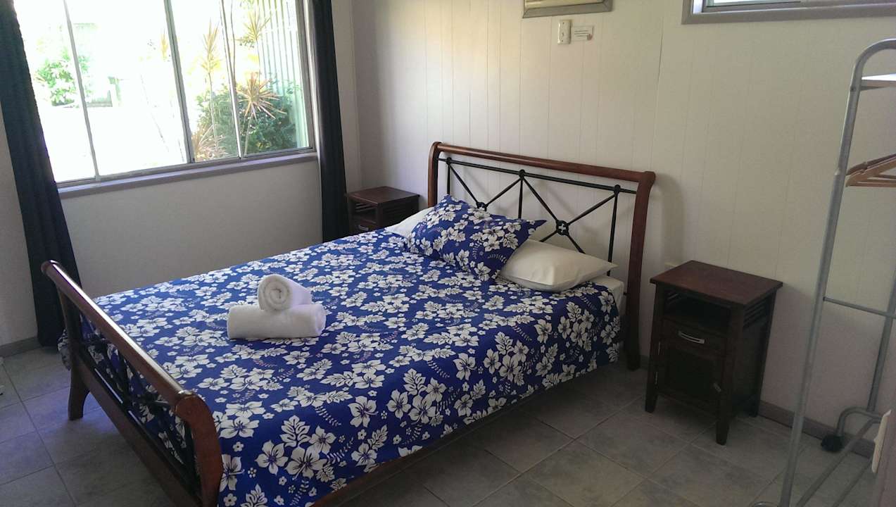 Standard Family Cabin Bedroom 1 Bush Village Budget Cabins