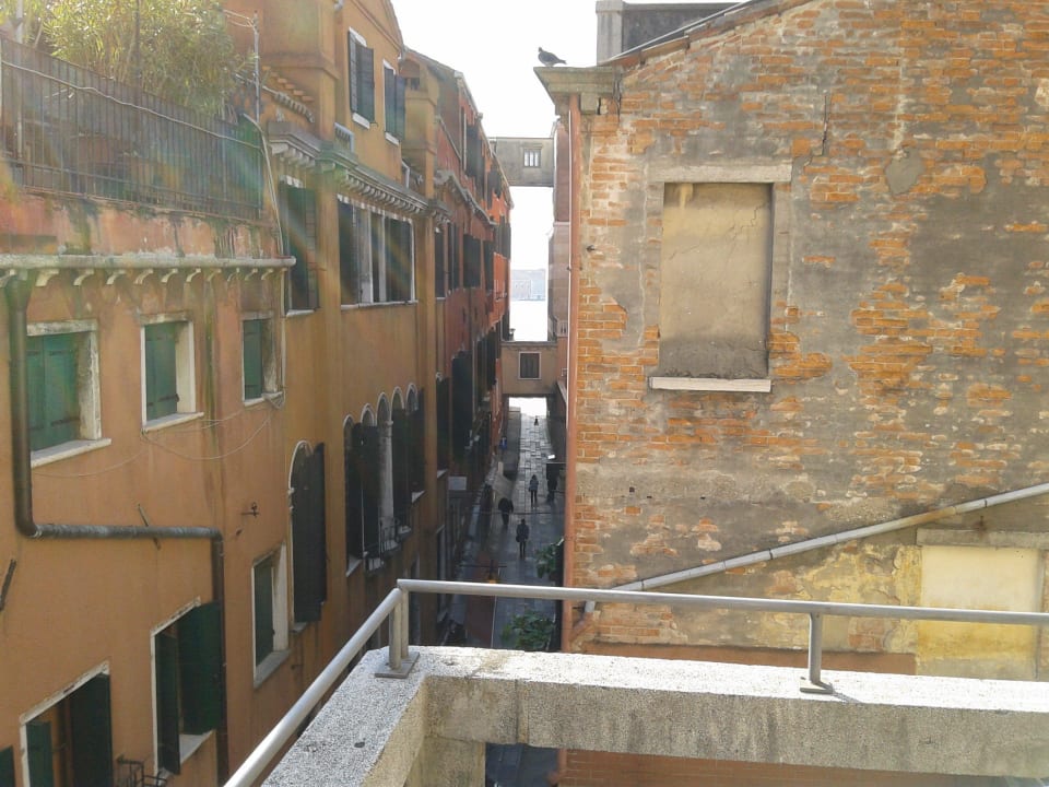 Ausblick vom Balkon Richtung Meer Hotel Antigo Trovatore