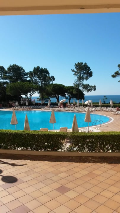 Ausblick vom Frühstückstisch  PortoBay Falésia