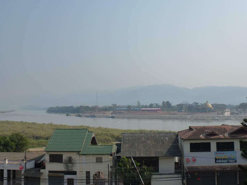 Vom Balkon auf Laos Hotel The Imperial Golden Triangle Resort