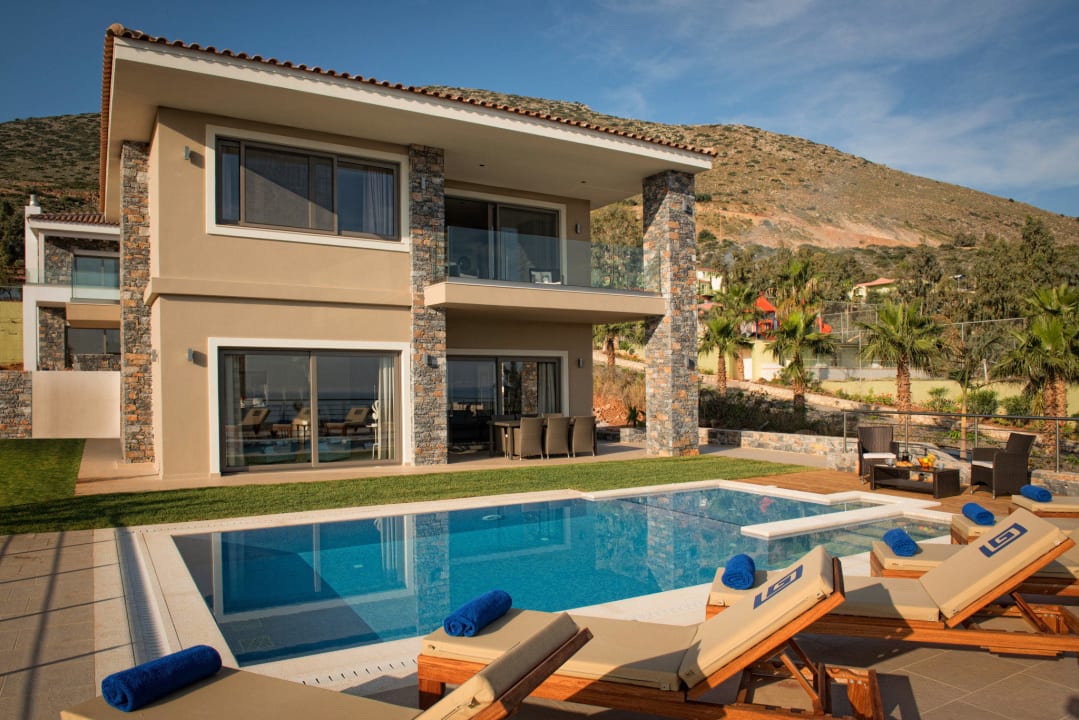 Aussenbereich Villa Crete