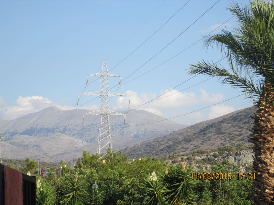 Das ist die Ausicht vom hotel Hotel Corina & Paloma Garden