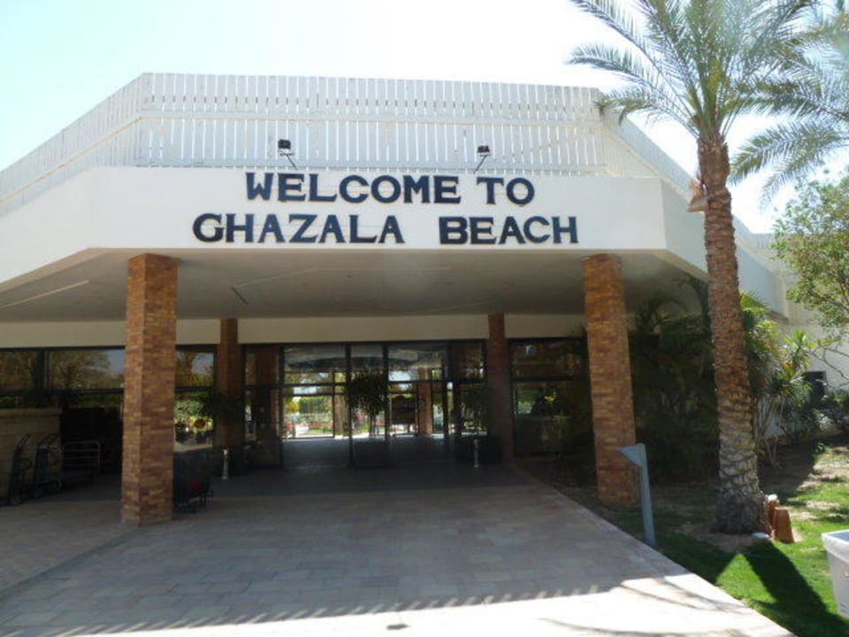 Hoteleingang Ghazala Beach