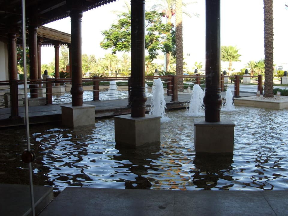 Blick von der Rezeption Ghazala Gardens