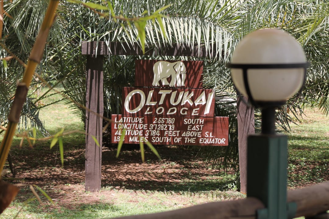 Direkt am Eingang Ol Tukai Lodge