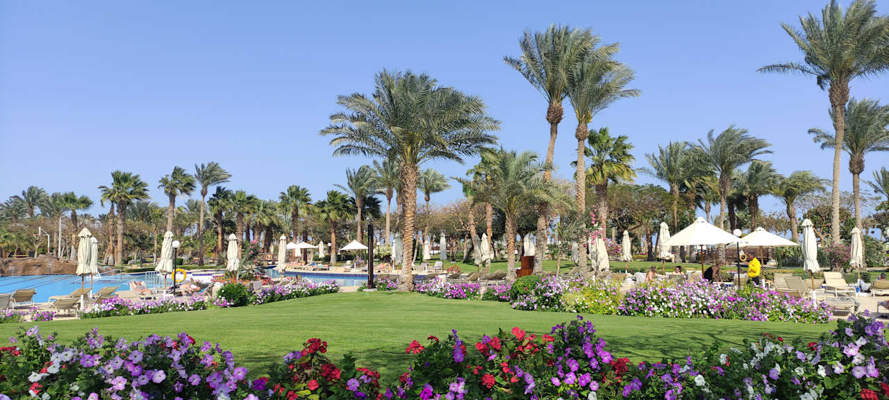 Gartenanlage Steigenberger ALDAU Beach Hotel