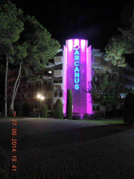 Bei Nacht Arcanus Hotels Sorgun