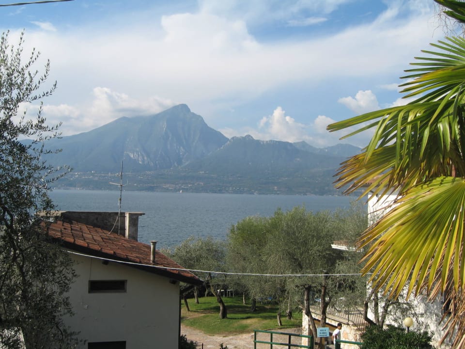Ausblick vom Zimmer auf den See Hotel Internazionale