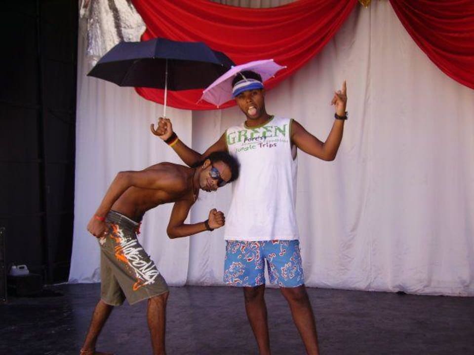 Momo und Marius Royal Atlantis Beach Hotel