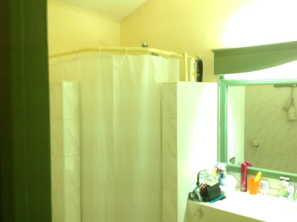 Bad mit Dusche Hotel Silver Beach