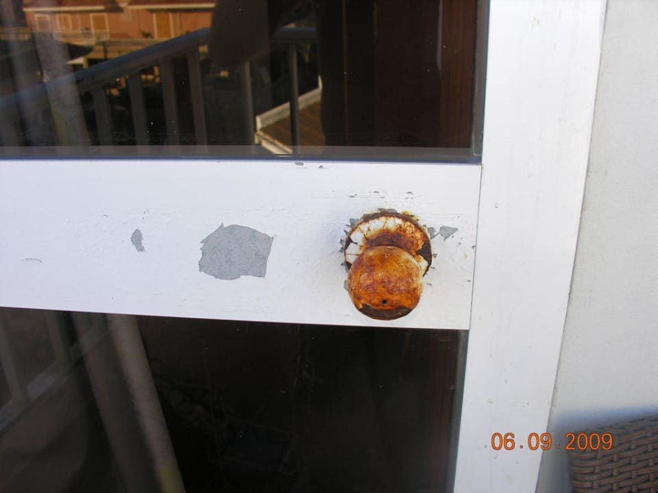 Griff an der Balkontür THB Gran Bahía