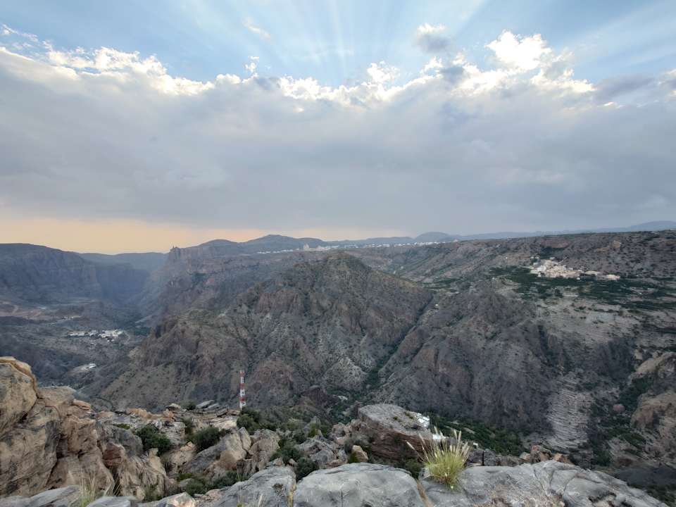 Ausblick Anantara Al Jabal Al Akhdar Resort