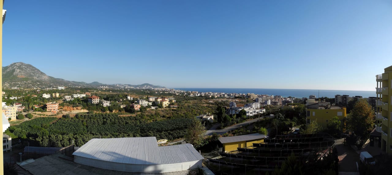 Blick Richtung Mahmutlar Hotel Club Paradiso