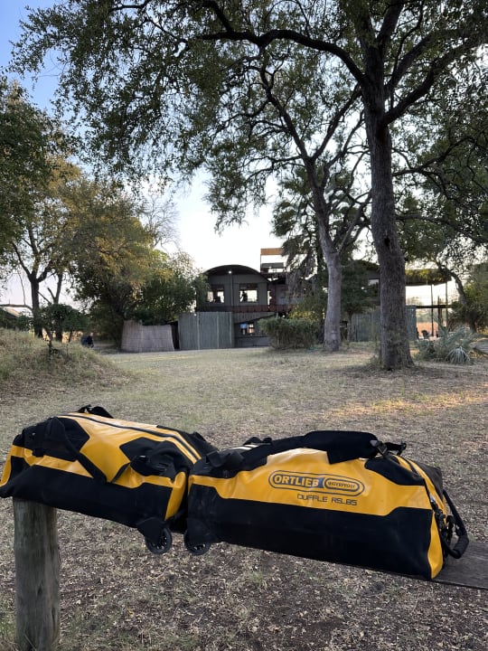 Außenansicht Nkasa Lupala Tented Lodge