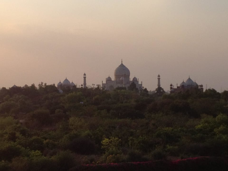 Blick von unserem Zimmer Hotel The Oberoi Amarvilas