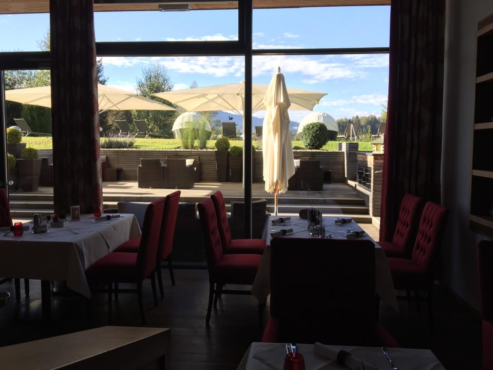 Aussicht aus dem Restaurant Gesundheitsresort & Spa Rosenalp