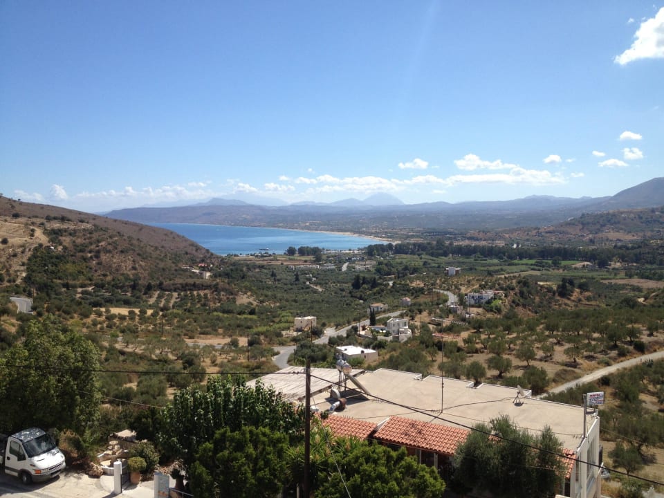 In der Nacht sieht man das Lichtermeer Profilio Apartments