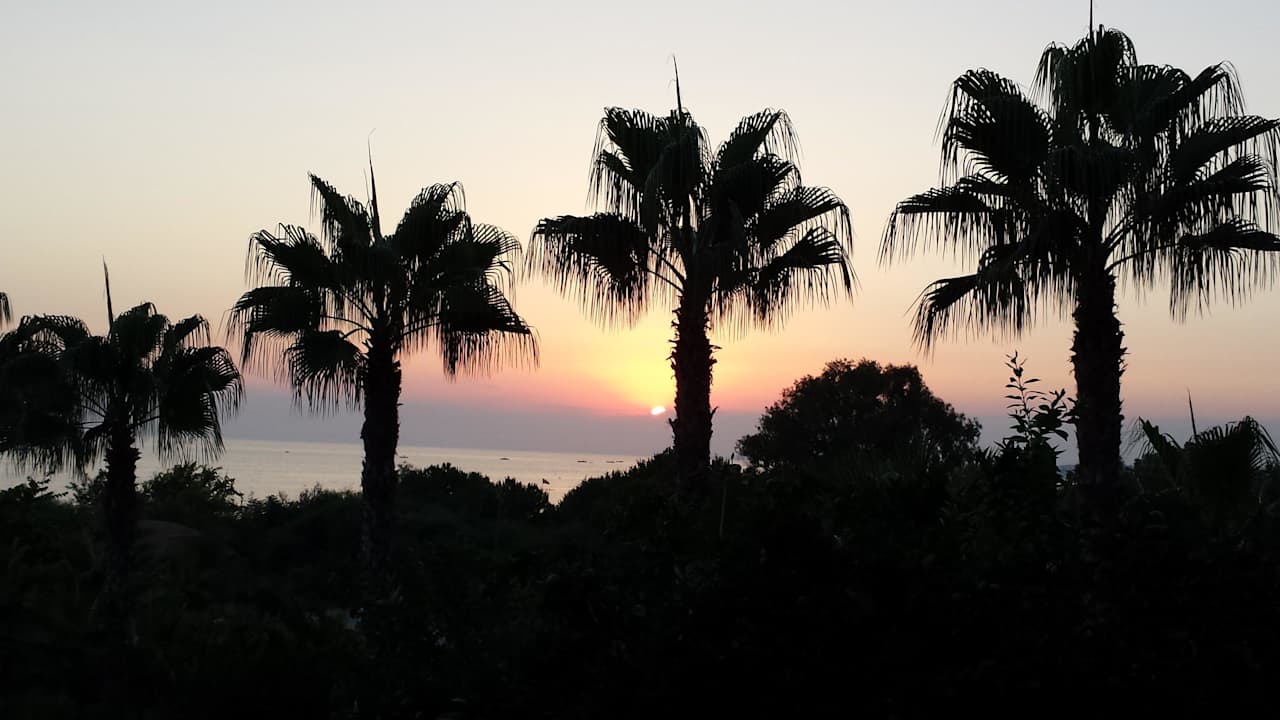 Ausblick vom Restaurant Hotel Grand Side