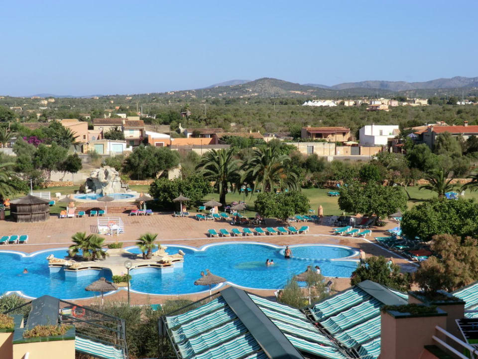 Blick vom 3.Stock Hotel Mariant Park