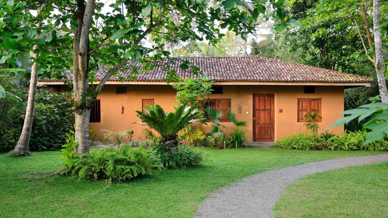 Eine der Hütten von Tisara Villas Hotel Tisara Villas