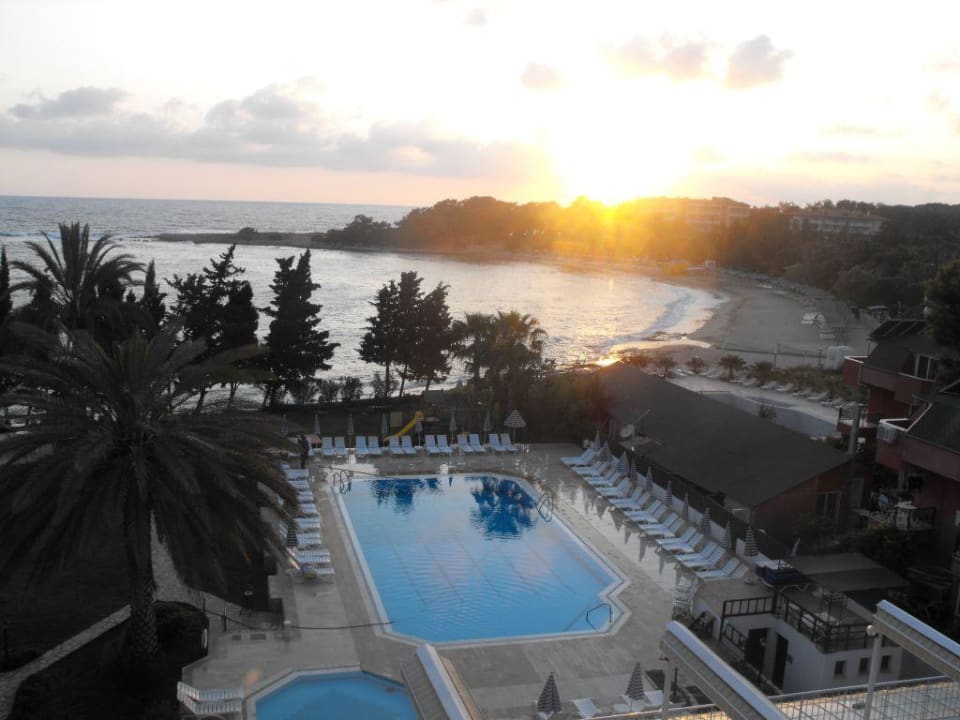 Balkonblick Incekum Su Hotel