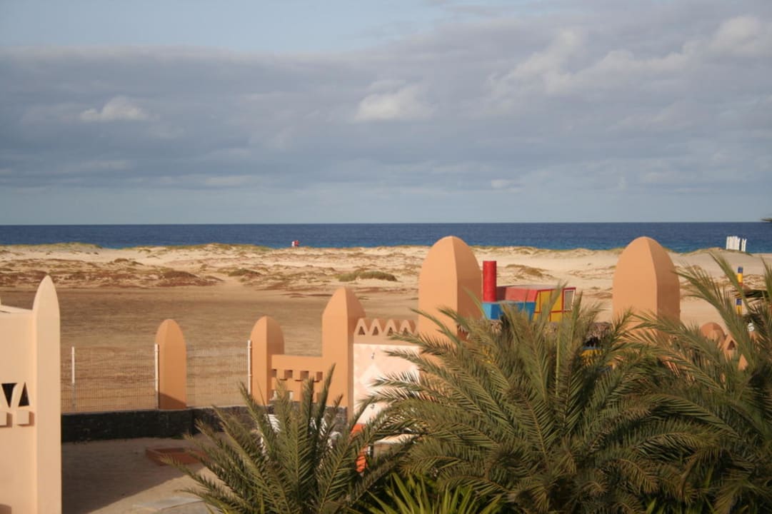 Unser Ausblick vom Zimmer Hotel Riu Funana