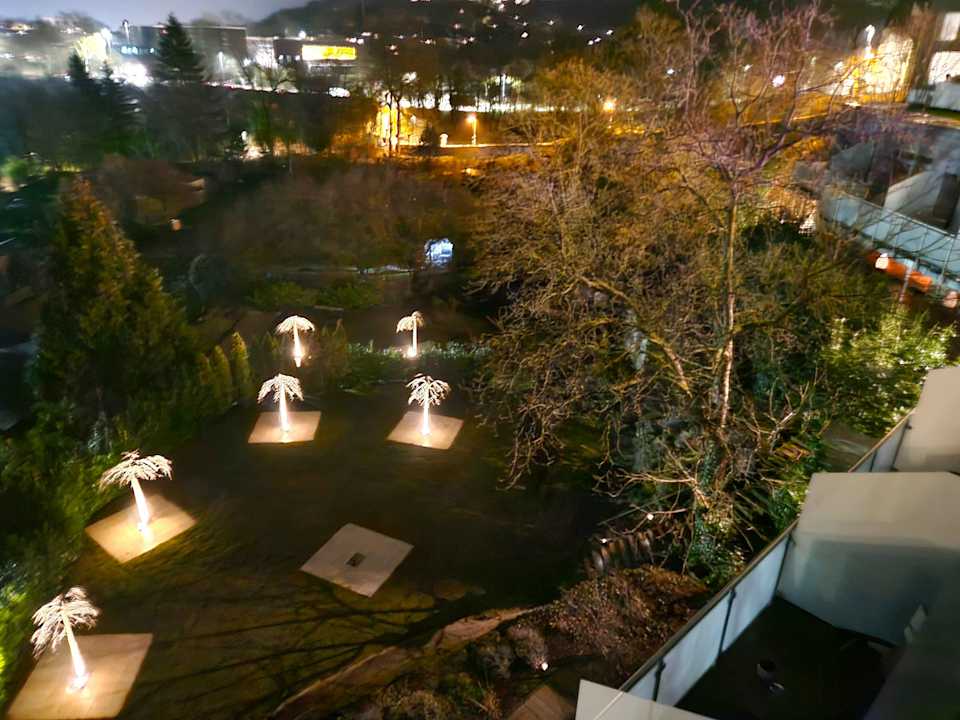 Gartenanlage Villa Hügel