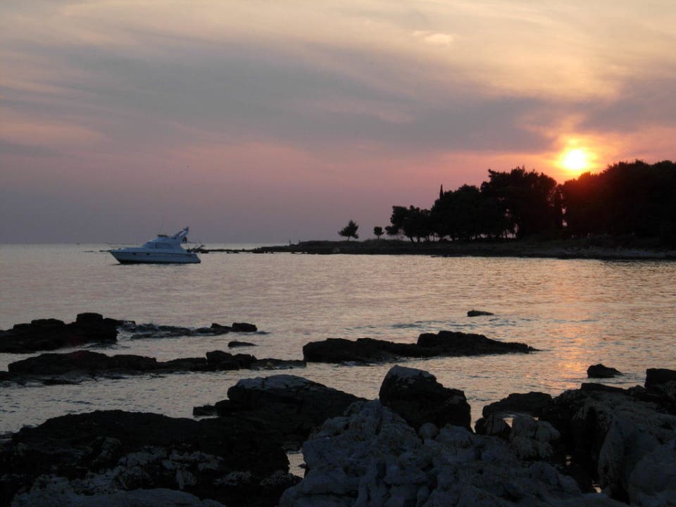 Sonnenuntergang Hotel Garden Istra Plava Laguna