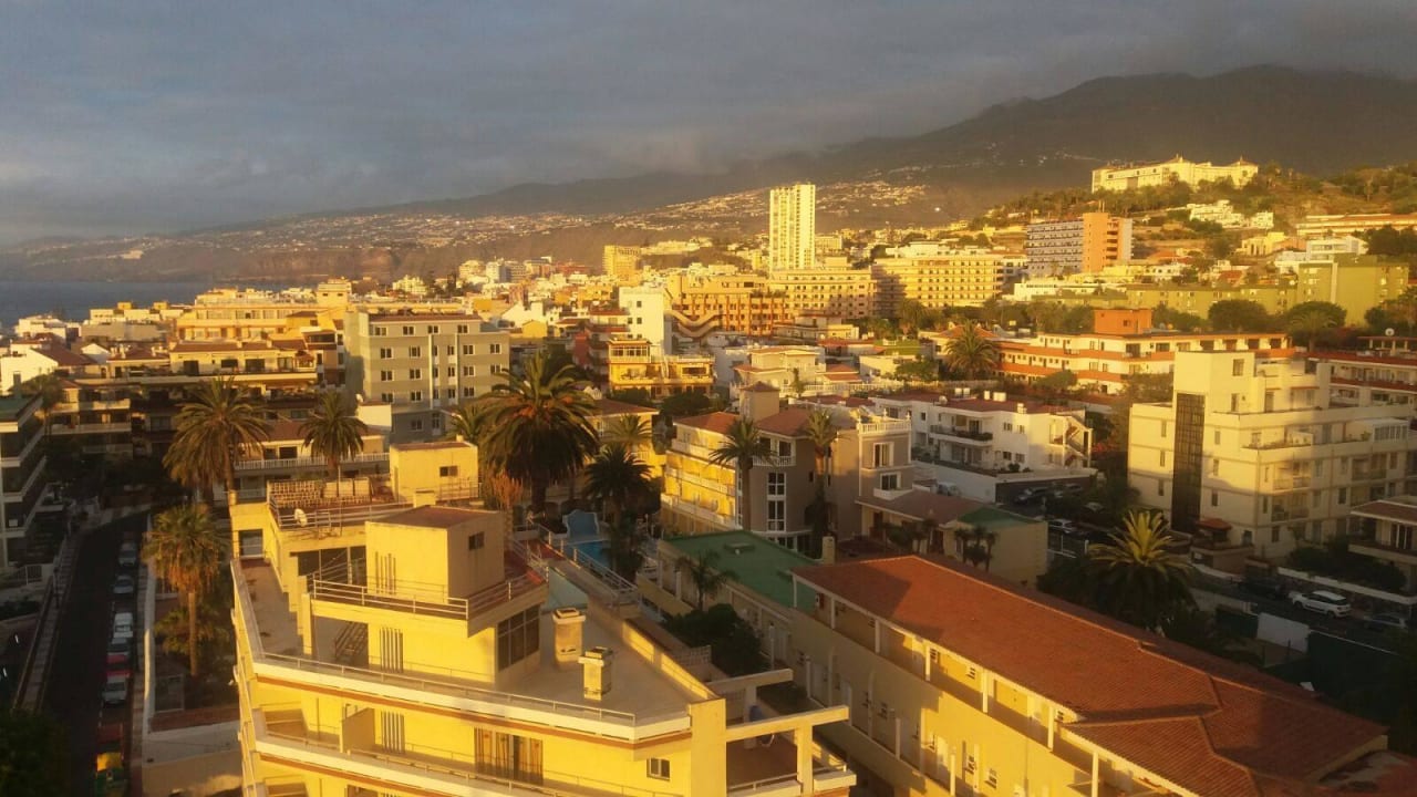 Blick vom Balkon auf Puerto de la Cruz Sol Puerto de la Cruz Tenerife