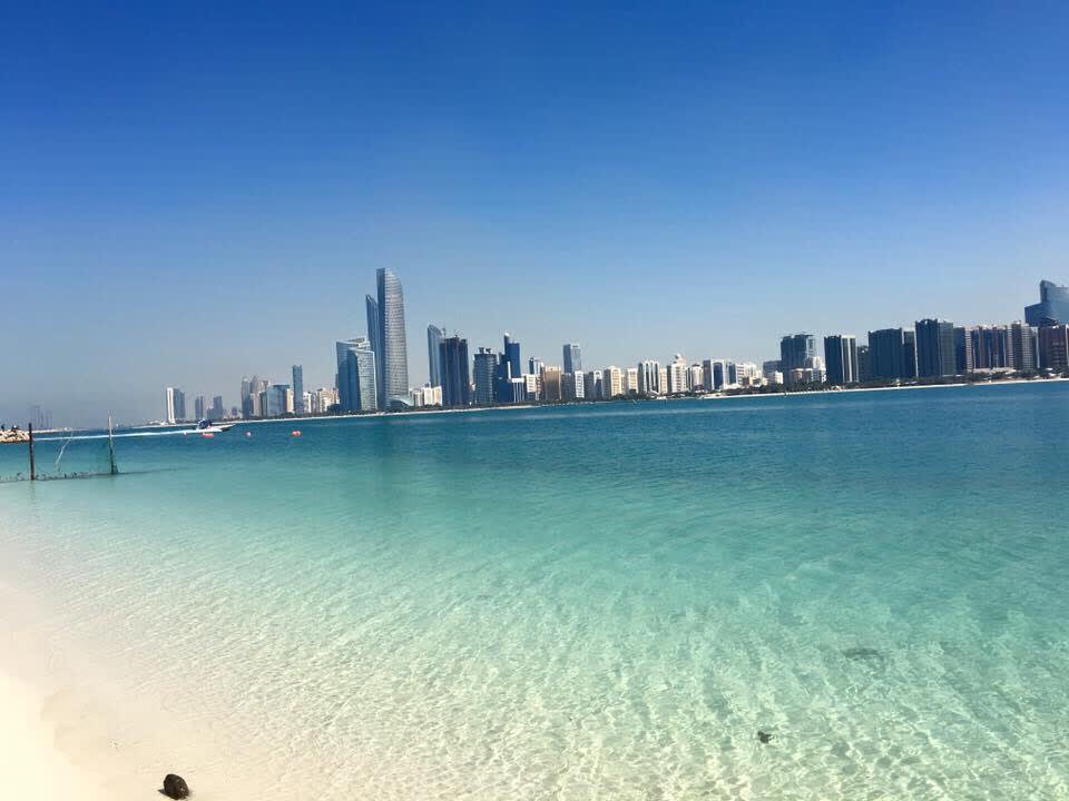 Auf dem Privatgelände Emirates Palace Mandarin Oriental