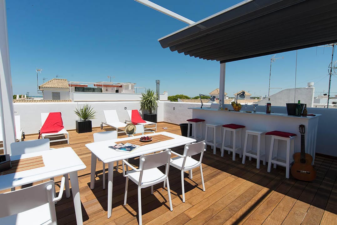 Rooftop terrace Chipibeach Chez Flo