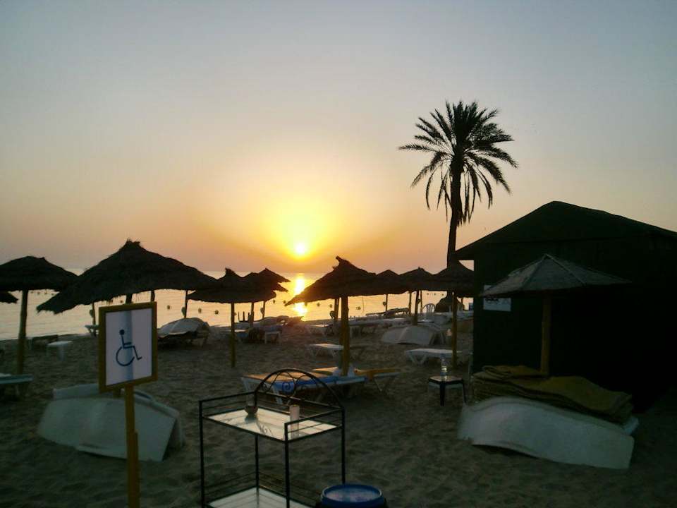 Sonnenaufgang Houda Golf & Beach Club