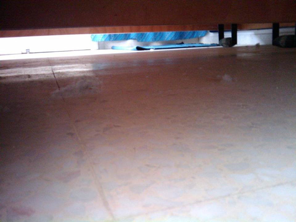 Das Bett von unten Hotel Dar Salem