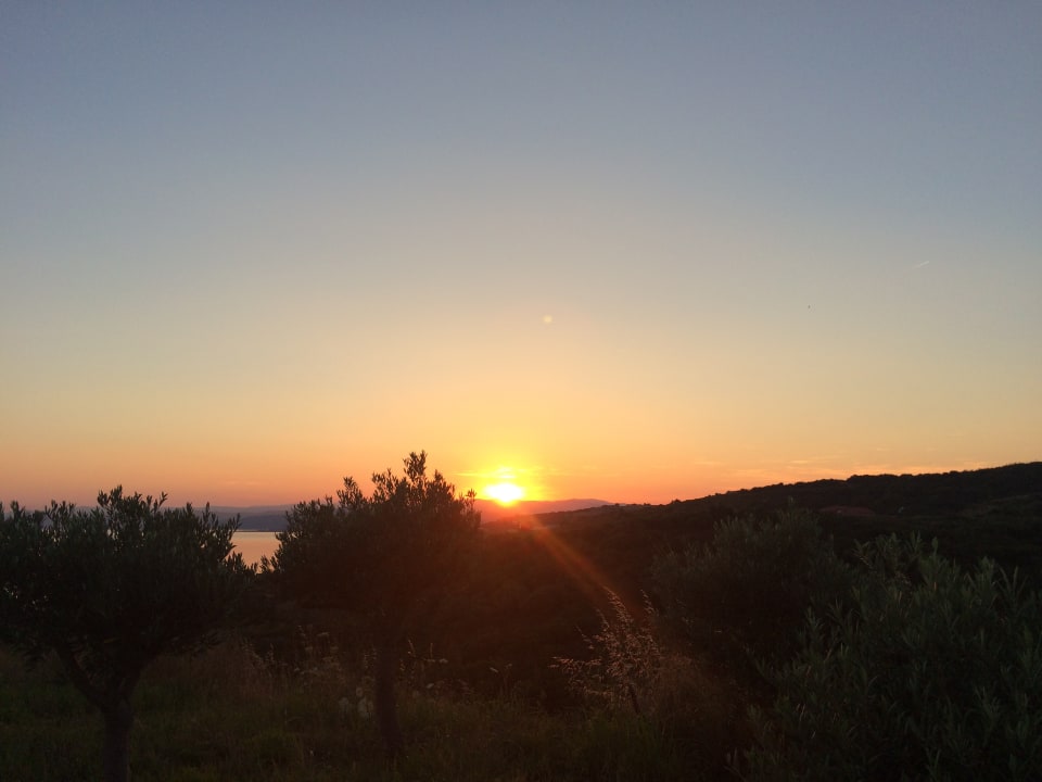 Ausblick Akrathos Beach Hotel
