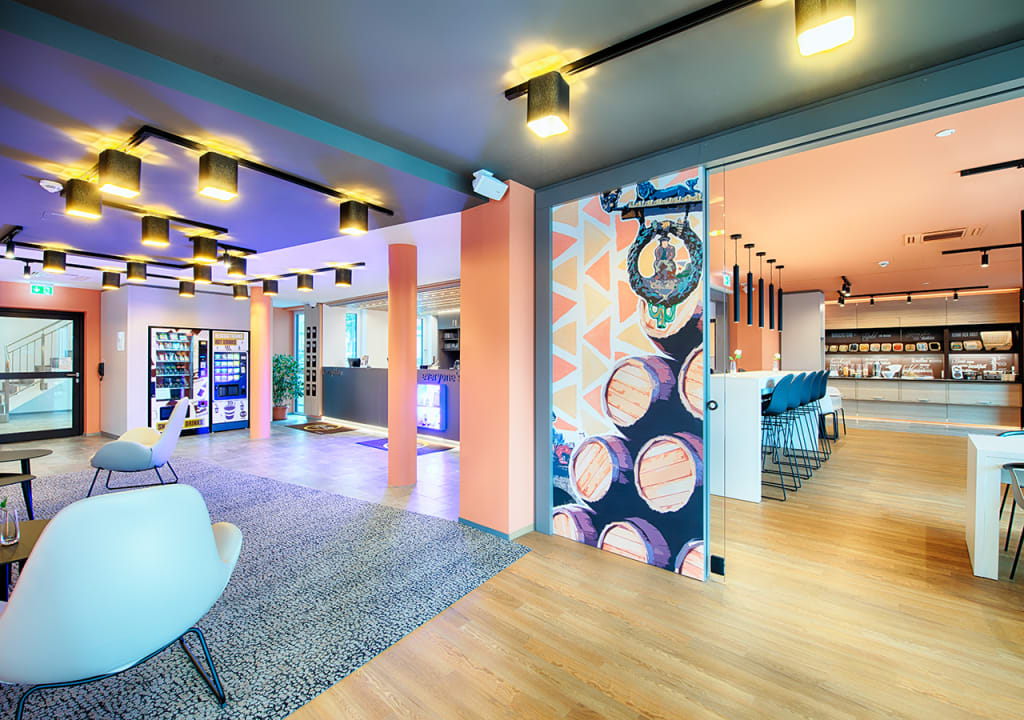 Lobby B&B Hotel Bamberg