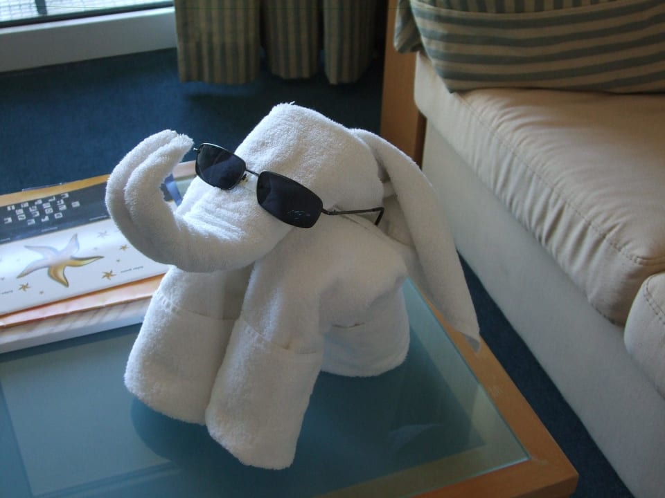 Handtuch Kunstwerk Meliá Sunny Beach