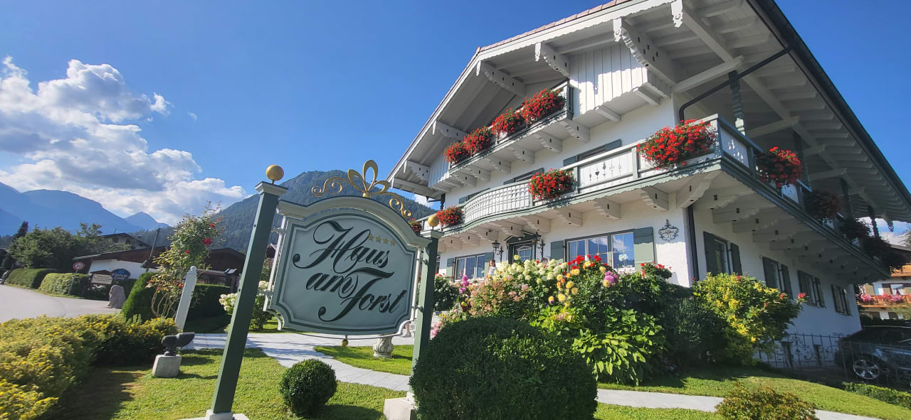Außenansicht Pension Haus am Forst